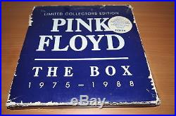 Pink Floyd Australian Limited Edition The Box Set 1975-1988 9 x Vinyl LP Records
