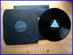 Pink Floyd Dark Side Of The Moon A2/B2 Solid Triangle EX Vinyl Record SHVL 804