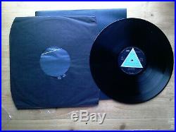 Pink Floyd Dark Side Of The Moon A2/B2 Solid Triangle EX Vinyl Record SHVL 804