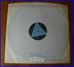 Pink Floyd Dark Side Of The Moon Vinyl Lp Uk Ist Press Solid Blue Prism Ex+