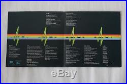 Pink Floyd Dark Side of the Moon 1973 1st Press Solid Blue COMPLETE! LP