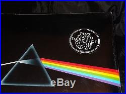 Pink Floyd Dark Side of the Moon Sealed 1st Press 1973 Usa LP Posters, Stickers
