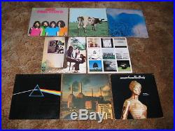 Pink Floyd Geesin Waters Lot of 8 LP Album Records Near Mint