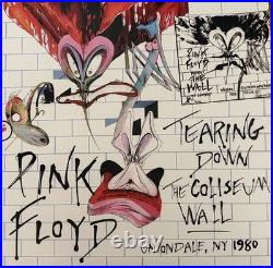 Pink Floyd Tearing Down The Coliseum Wall, 3lps Multicolor Vinyl 1980