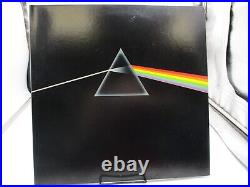 Pink Floyd The Dark Side Of The Moon LP Record Ultrasonic Clean 2 Posters EX