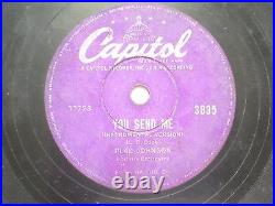 Plas Johnson 3835 India Indian Rare 78 RPM Record 10 Purple Vg