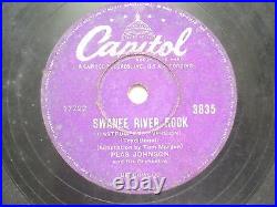 Plas Johnson 3835 India Indian Rare 78 RPM Record 10 Purple Vg