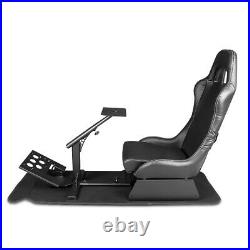 Play Racing Gaming Foldable Driving Race Seat Simulator Sim Chair Rig Cockpit