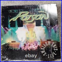 Poison Swallow This Live Double LP Vinyl Rock Capitol 12 33 RPM 1991 C1-90846