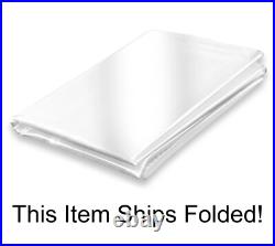 Premium Clear Plastic Vinyl Table Cover Tablecloth Protector Sold Folded