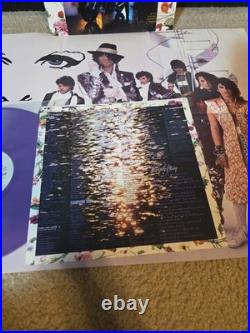 Prince Purple Rain Lp Purple Vinyl 1984 1st'GS PROMO' Press Hype/Insert/Poster