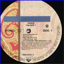Prince The Hits Volume 1 & 2 MEGA RARE VINYL import 4 LP records 1993 German