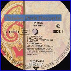 Prince The Hits Volume 1 & 2 MEGA RARE VINYL import 4 LP records 1993 German