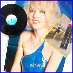Pristine Original 1980 With Rare Poster Blondie Vinyl Lp