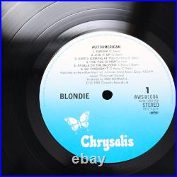 Pristine Original 1980 With Rare Poster Blondie Vinyl Lp