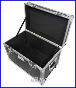Pro X/TOV T-UTIHW ATA 300 Portable DJ Utility Case With Pull-Out Handle & Wheels