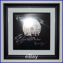 QUEEN A Day At The Races FULLY SIGNED LP (Freddie Mercury/John Deacon)