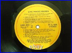 QUEEN LIVE MAGIC bohemian rhapsody RARE INDIA INDIAN PRESS LP RECORD VG++