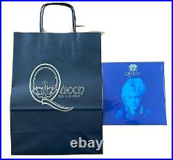 QUEEN ROGER TAYLOR Pop Up Store Carnaby St 7 Blue Vinyl Numbered With Store Bag