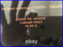 Queen The Greatest Carnaby Street 28/9/21 Double Vinyl Lp, 1000 Only