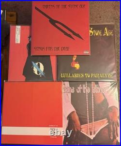 Queens Of The Stone Age Vinyl Lot, Josh Homme, Dave Grohl, Songs For The Deaf