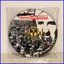 Queensryche Operation Mindcrime Picture Disc Original Sleeve Vinyl Record Rare