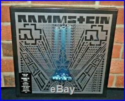 RAMMSTEIN Paris Ltd Dlx 1st Press 4LP BLUE COLOR VINYL + 2CD & BLURAY BOX SET
