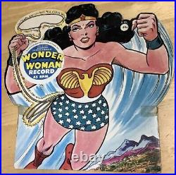 RARE 1967 Wonder Woman 45rpm Record The Return Of Brunhilde