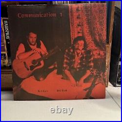 RARE Communication 1 Robb Carr Bill Kahl Vinyl LP Grotesque Records VG+