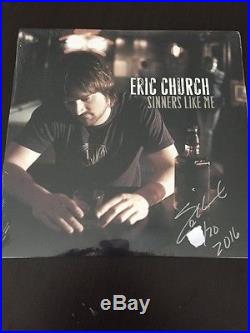 RARE Eric Church COMPLETE Studio Vinyl Record Collection signed and numbered