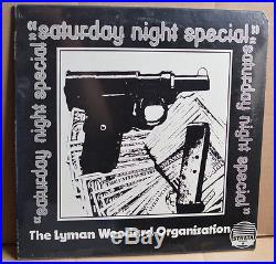 Rare Lp The Lyman Woodard Organization Saturday Night Special Sealed Og