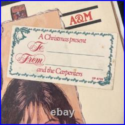 RARE PROMO Carpenters Christmas Portrait LP A&M Holiday 1st White Label WLP M-