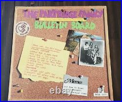 RARE PROMO The Partridge Family Bulletin Board VG+ Vinyl Record VTG 1973 Bell