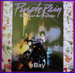 RARE Sealed 1984 Original Prince Purple Rain Vinyl Record Album