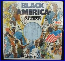 RARE VINTAGE Black America The Sounds of History Vinyl LP Lucky Cordell Roy Wood