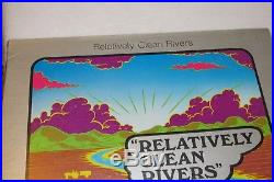 RELATIVELY CLEAN RIVERS California Electric Folk Psych LP 1976