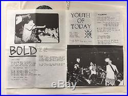 REVELATION RECORDS 1987 NYHC TOGETHER comp. ORANGE vinyl 1st press with booklet