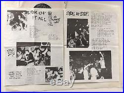 REVELATION RECORDS 1987 NYHC TOGETHER comp. ORANGE vinyl 1st press with booklet