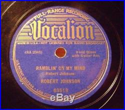 ROBERT JOHNSON Vocalion 03519 78 rpm