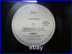 ROCKWELL CAPTURED RARE LP RECORD vinyl INDIA INDIAN ex