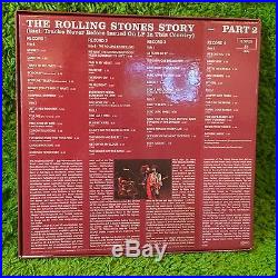ROLLING STONES STORY REST OF THE BEST VERY RARE + COCKSUCKER BLUES 7 45 rpm