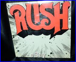 Rush Self Titled Moon Records Sealed Very Rare Vinyl Lp