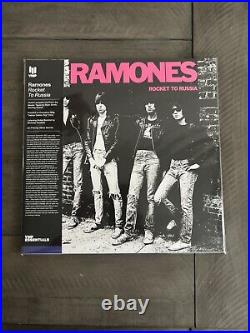 Ramones Too Tough To Die + Rocket To Russia Vinyl Pink + Blue