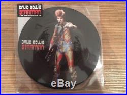 Rare David Bowie Starman 7 Picture Disc Vinyl 2012 Record Store Day Mint Sealed