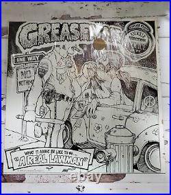 Rare Greaseman What It Must Be Like To Be a Real Lawman Vinyl LP