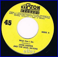Rare Northern Soul 45 John Harris and The Soul Sayers Hangin In Kerston ORIGINAL
