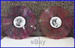 Rare Pink Floyd Live Eclipsed Multi Colored Vinyl 2 Records 1981 Bootleg Limited