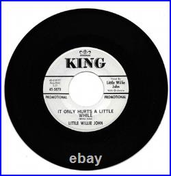 Rare R&B/Soul 45- Little Willie John- It Only Hurts A Little While Promo