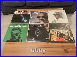 Ray Charles Vinyl Record Lot