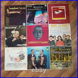 Record collection Kaiser Hi Lo's The Music Man Sing Along Classical Lot 9 Tub13
